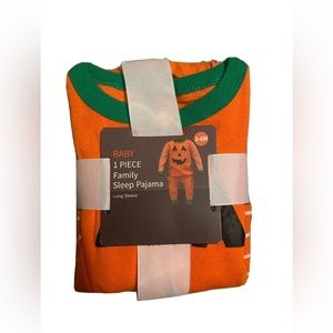 Baby 1 piece Family Sleep pajama Pumpkin size 3-6m